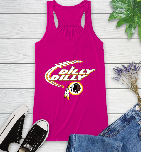 NFL Washington Redskins Dilly Dilly Football Sports Racerback Tank 8
