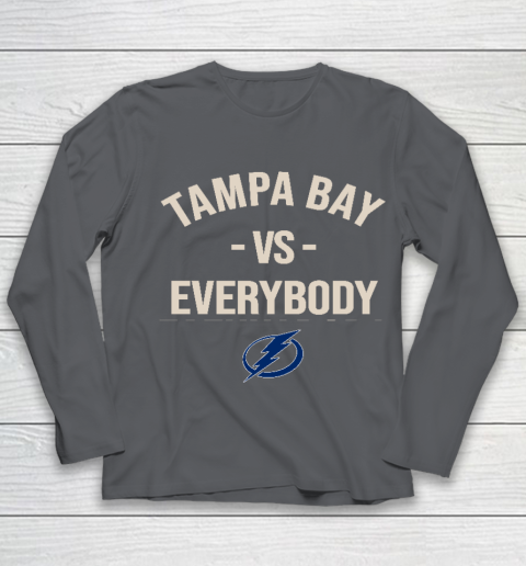 Tampa Bay Lightning Vs Everybody Youth Long Sleeve 6