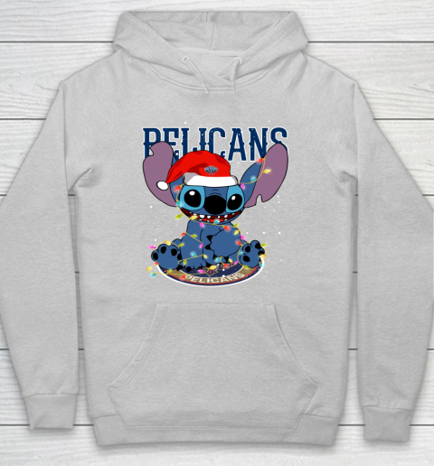 New Orleans Pelicans NBA noel stitch Basketball Christmas Hoodie 4