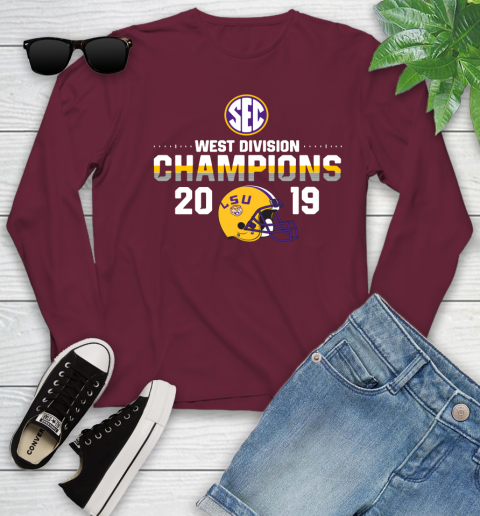 Awesome LSU Tigers West Division Champion 2019 Shirt 117
