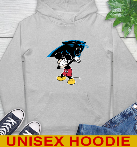 Carolina Panthers NFL Football Dabbing Mickey Disney Sports Hoodie 6