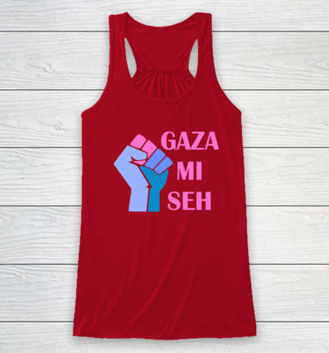 Gaza Mi Seh Palestine Racerback Tank 3