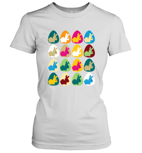 Easter Rabbit Inside Easter Egg Color Combination Women's T-Shirt