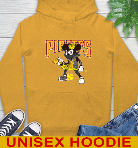 Pittsburgh Pirates MLB Baseball Mickey Peace Sign Sports Hoodie 3