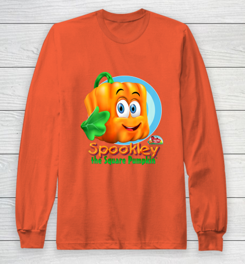 Spookley the Square Pumpkin Character Long Sleeve T-Shirt 5
