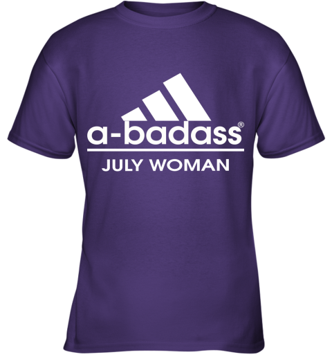 A Badass July Women Are Born In March Youth T-Shirt