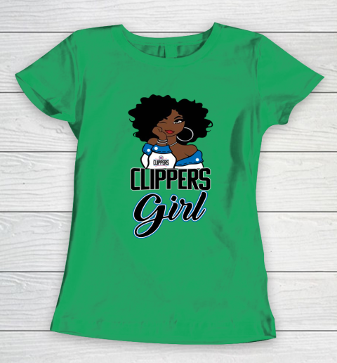 LA Clippers Girl NBA Women's T-Shirt 7
