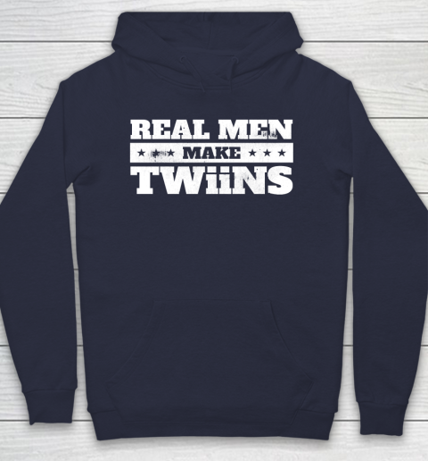 Father S Day Funny Gift Ideas Apparel Real Men Make Twiins Dad Father T Shirt Hoodie Tee For Sports