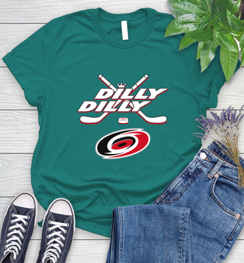 NHL Carolina Hurricanes Dilly Dilly Hockey Sports Women's T-Shirt 12