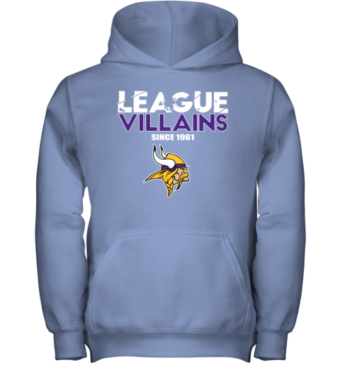 NFL League Villains Since 1961 Minnesota Vikings Youth T-Shirt - Rookbrand