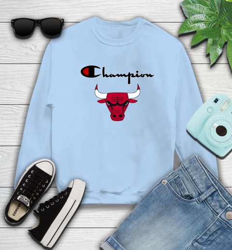 NBA Basketball Chicago Bulls Champion Shirt Sweatshirt 4