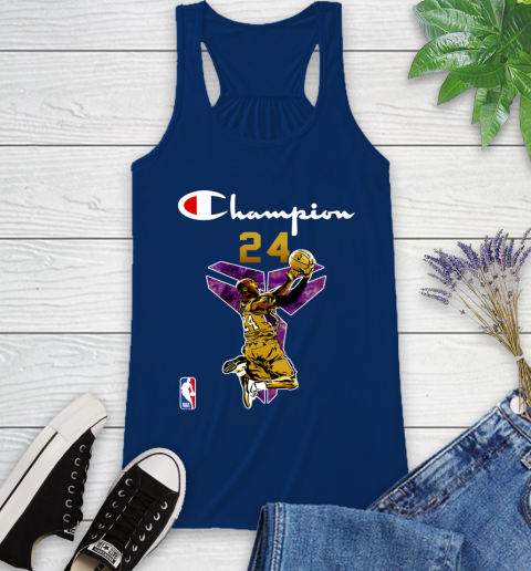 Kobe Bryant Champion Black Mamba 24 Shirt 42