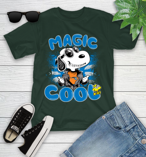 NBA Basketball Orlando Magic Cool Snoopy Shirt Youth T-Shirt 4