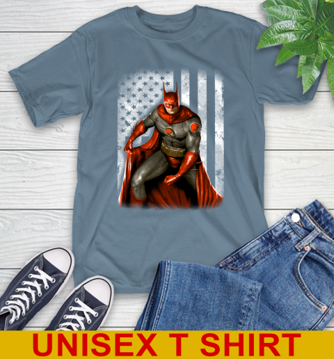 Cleveland Browns NFL Football Batman DC American Flag Shirt T-Shirt 8