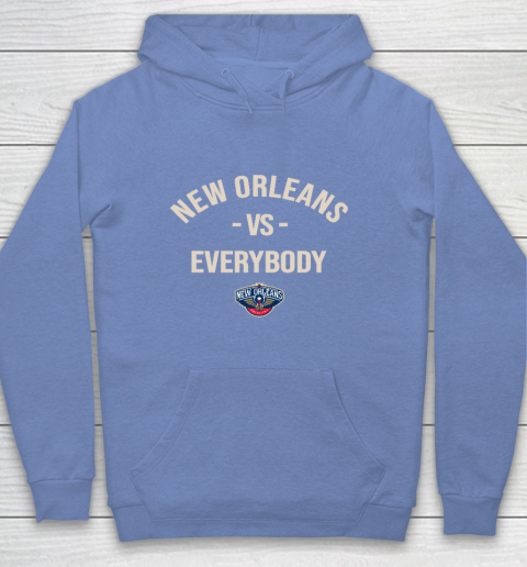 New Orleans Pelicans Vs Everybody Youth Hoodie 8