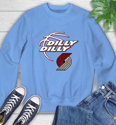 NBA Portland Trail Blazers Dilly Dilly Basketball Sports Sweatshirt 11