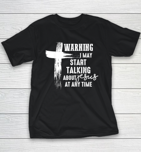 Talking About Christ Graphic Cross God In My Heart Youth T-Shirt