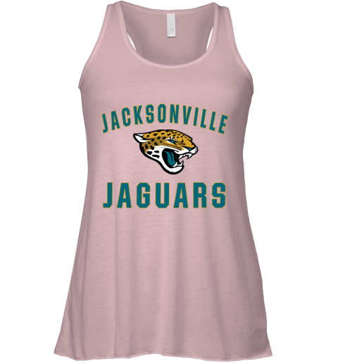 Jacksonville Jaguars Nfl Line By Fanatics Branded Vintage Victory Racerback Tank