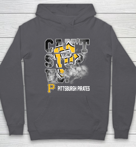 MLB Pittsburgh Pirates Baseball Can't Stop Vs Pirates Hoodie 4