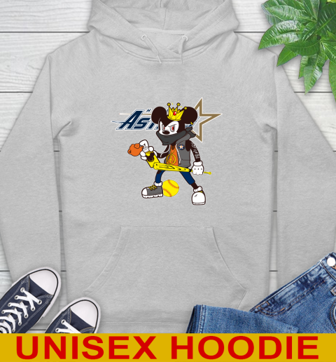 Houston Astros MLB Baseball Mickey Peace Sign Sports Hoodie 6