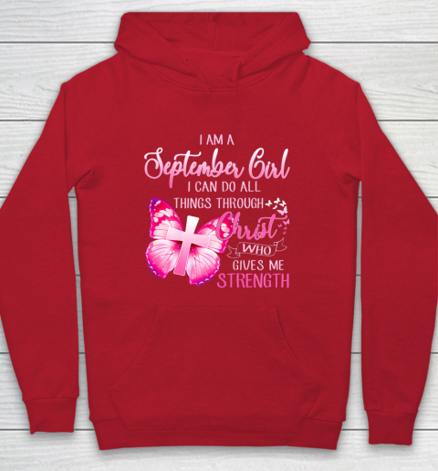 September girl top hoodie