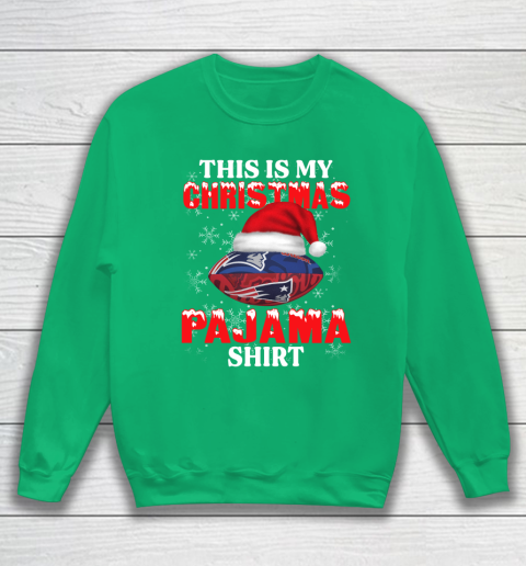 New England Patriots This Is My Christmas Pajama Shirt NFL Sweatshirt 5