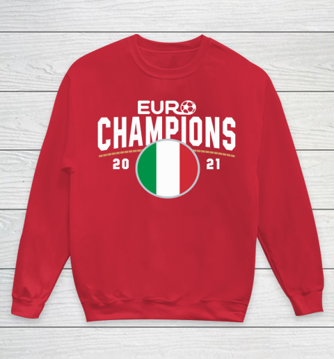 Italy Euro Champions 2020 2021 Football Italia Youth Sweatshirt 7
