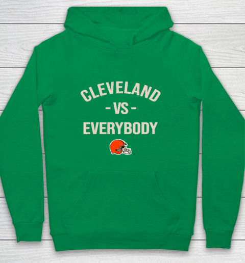 Cleveland Browns Vs Everybody Youth Hoodie 4