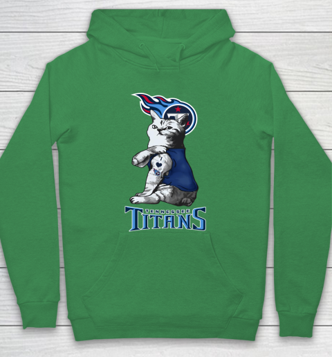 NFL Football My Cat Loves Tennessee Titans Hoodie 5