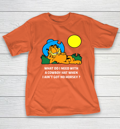 cowboy garfield shirt