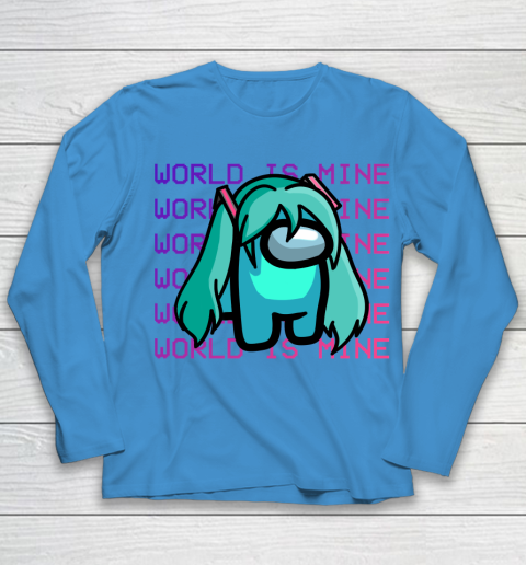Among Us Shirt Hatsune Miku Imposter Youth Long Sleeve 5