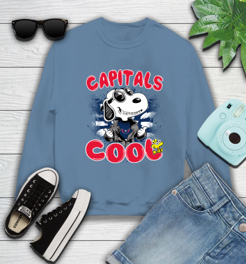 NHL Hockey Washington Capitals Cool Snoopy Shirt Sweatshirt - Image 10