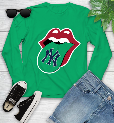 New York Yankees MLB Baseball Lips I Root For My Team Adoring Fan 130