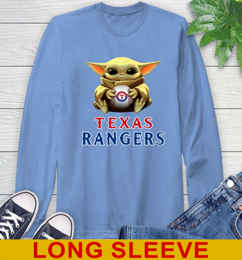MLB Baseball Texas Rangers Star Wars Baby Yoda Shirt 68