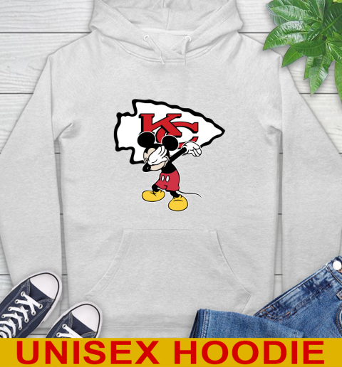 Kansas City Chiefs NFL Football Dabbing Mickey Disney Sports Hoodie