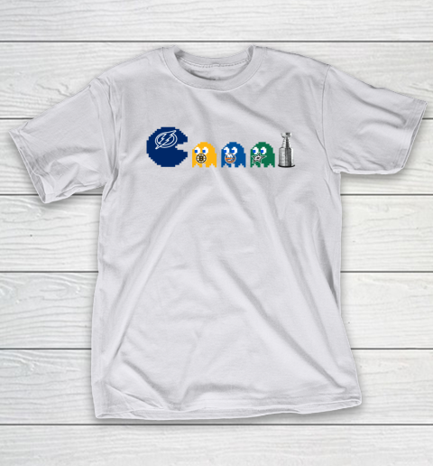 Tampa Bay Lightning x Pacman Create History For Stanley Cup T-Shirt 12