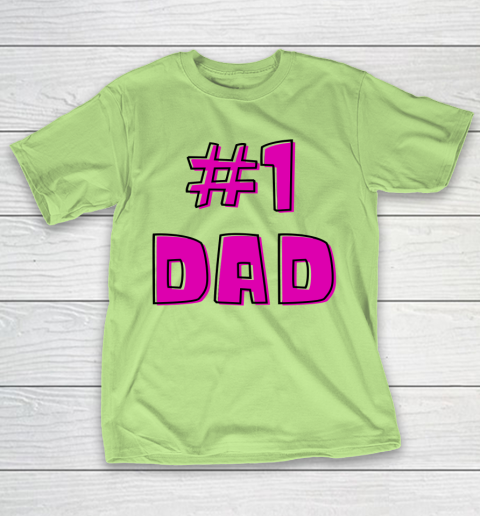 #1 Dad, WORLD'S BEST DAD  Happy Fathers Day T-Shirt 16