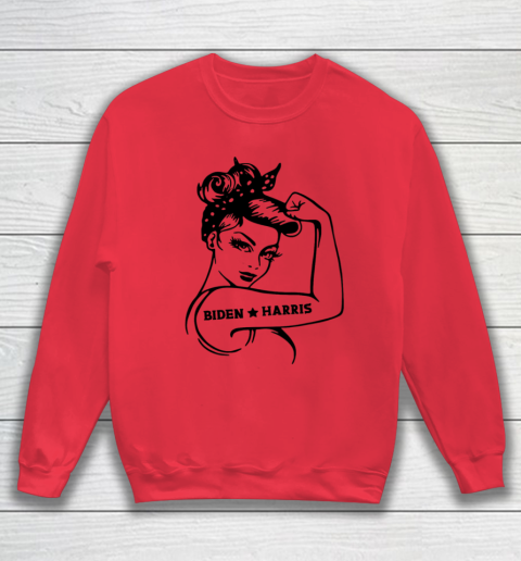 Biden Harris 2020  Joe Biden Kamala Harris Girl Empowerment Sweatshirt 6