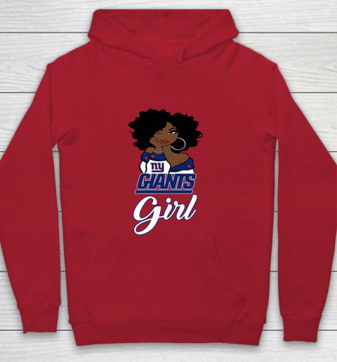 New York Giants Girl NFL Youth Hoodie 9