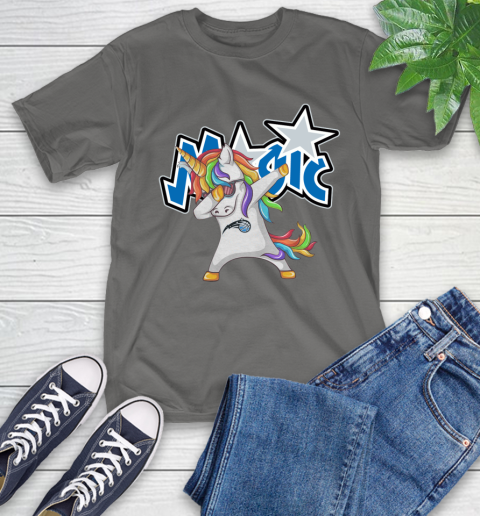 Orlando Magic NBA Basketball Funny Unicorn Dabbing Sports T-Shirt 9