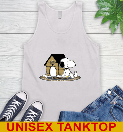 NHL Hockey Vegas Golden Knights Snoopy The Peanuts Movie Shirt Tank Top