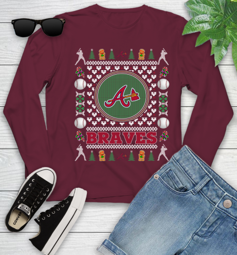Atlanta Braves Merry Christmas MLB Baseball Loyal Fan Ugly Shirt 129