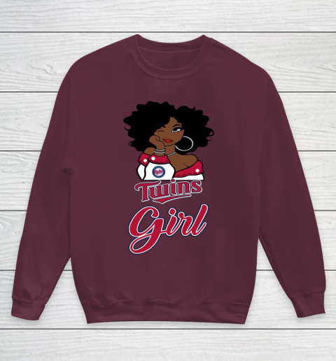 Minnesota Twinss Girl MLB Youth Sweatshirt 5