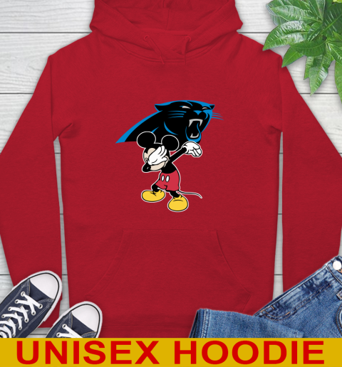 Carolina Panthers NFL Football Dabbing Mickey Disney Sports Hoodie 10