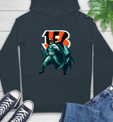NFL Batman Football Sports Cincinnati Bengals Hoodie 7