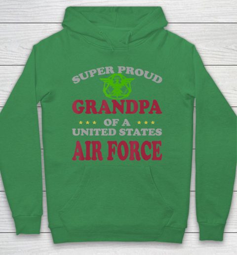 GrandFather gift shirt Veteran Super Proud Grandpa of a United States Air Force T Shirt Hoodie 5