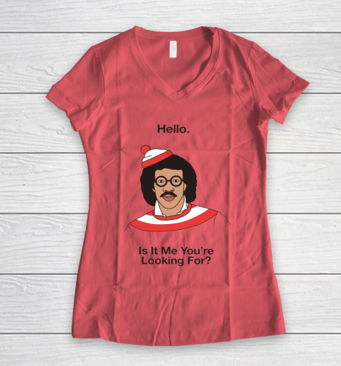 Lionel Richie Waldo Women's V-Neck T-Shirt 3