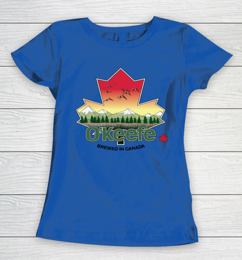 Beer Lover Funny Shirt O'Keefe Brewery  Brewed in Canada Women's T-Shirt 8