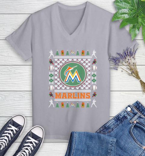 Miami Marlins Merry Christmas MLB Baseball Loyal Fan Ugly Shirt 77