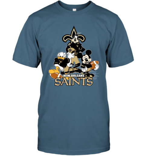 New Orleans Saints Mickey Donald Goofy Shirt - High-Quality Printed Brand